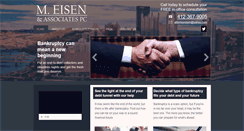 Desktop Screenshot of michaeleisenattorney.com